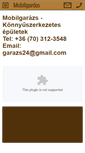 Mobile Screenshot of mobilgarazs.hu